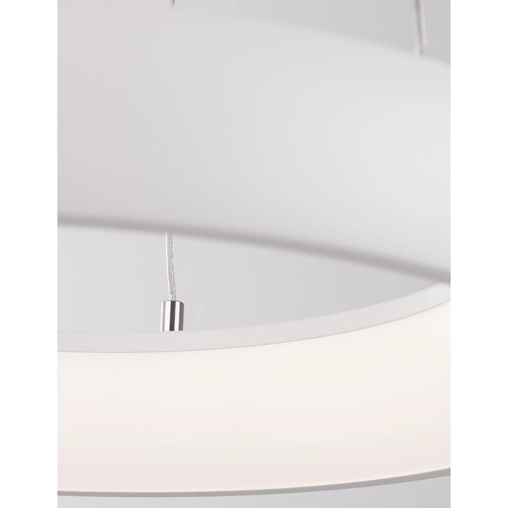 Design-Pendelleuchte Albi weiß Ø 41cm Lyora 5212017419477