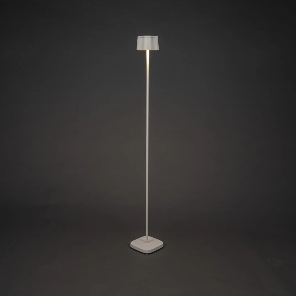 Weiße Stehlampe Nice für draußen KonstSmide 7318307831252