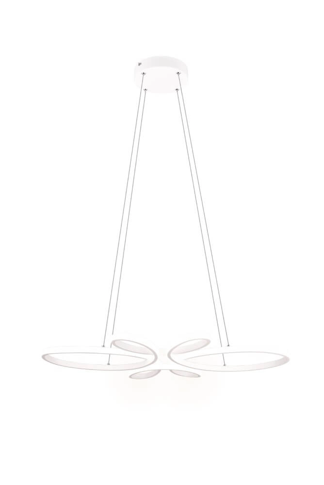 Design-Hängelampe Fly Weiß Trio 4017807600919