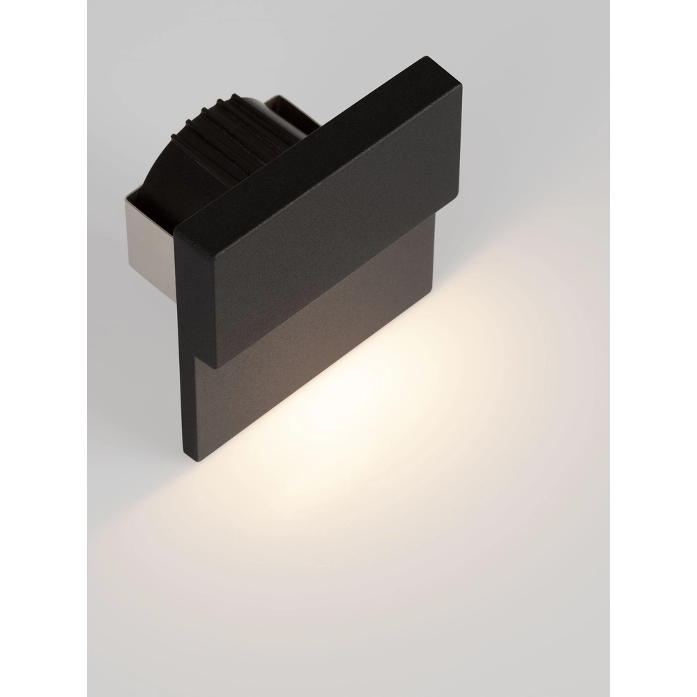 Einbauwandlampe Dan schwarzer 2700K Lyora 5212017497475