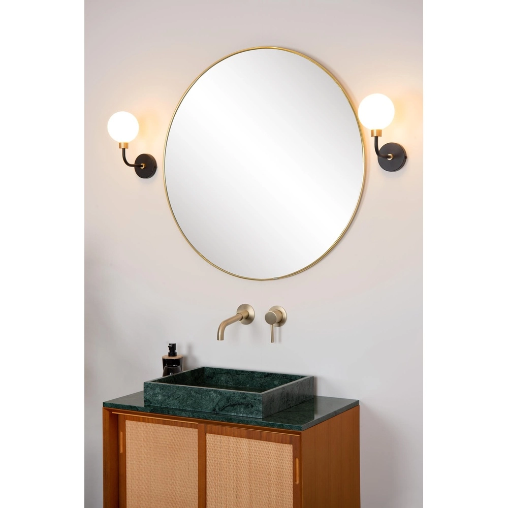 Wandlampe Berend Schwarz-Weiß Lucide 5411212302632