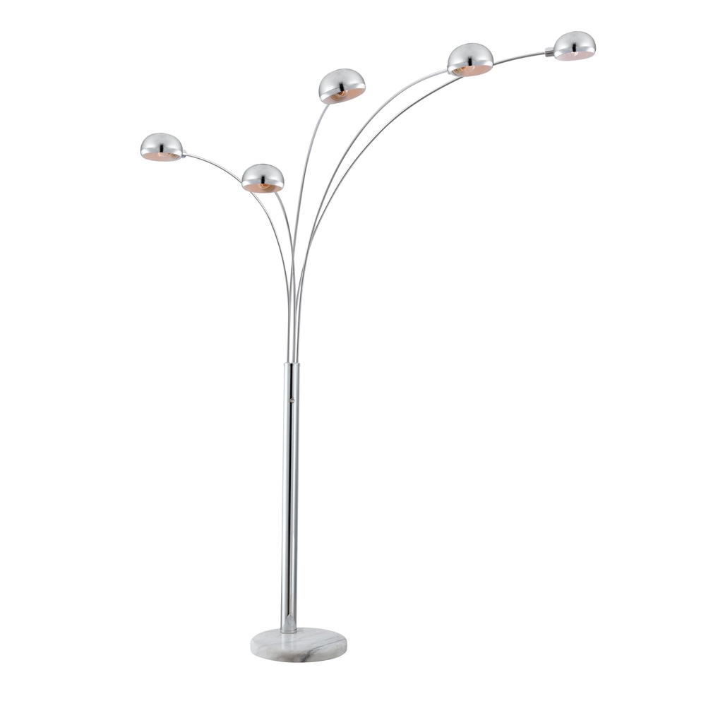 Stehlampe Seymour Chrom