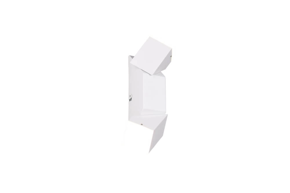 Weißer Wandstrahler Raglan mit LED Trio 4017807614718
