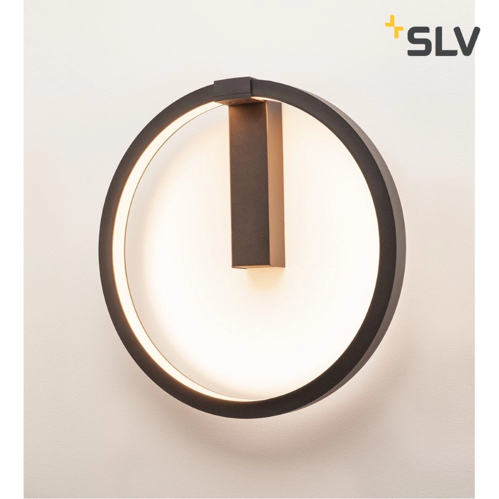 LED-Wandleuchte One Ø 40 cm schwarz SLV 4024163231091