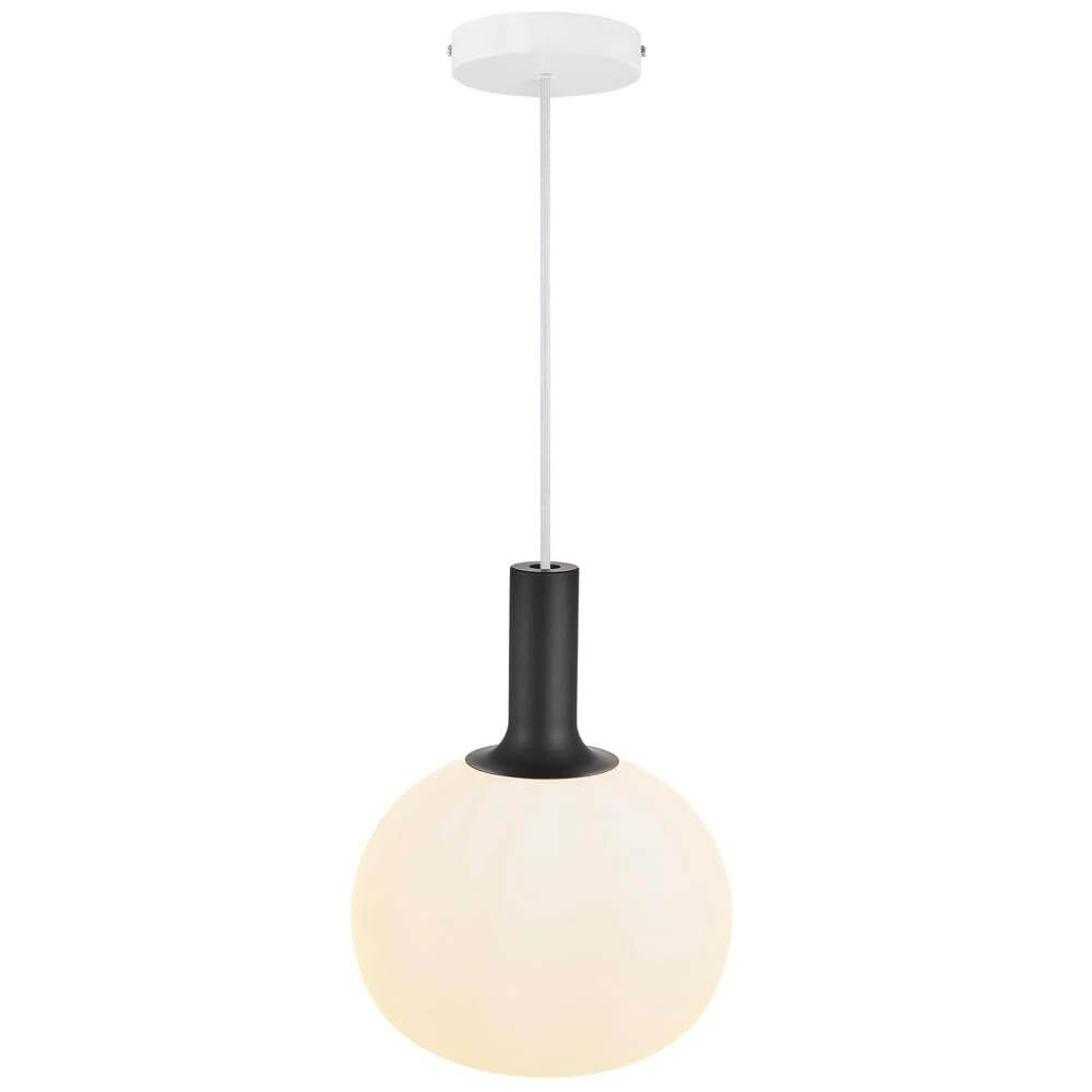 Pendelleuchte aus Glas Alton Kugel Ø 25cm weiß Nordlux 5701581413887