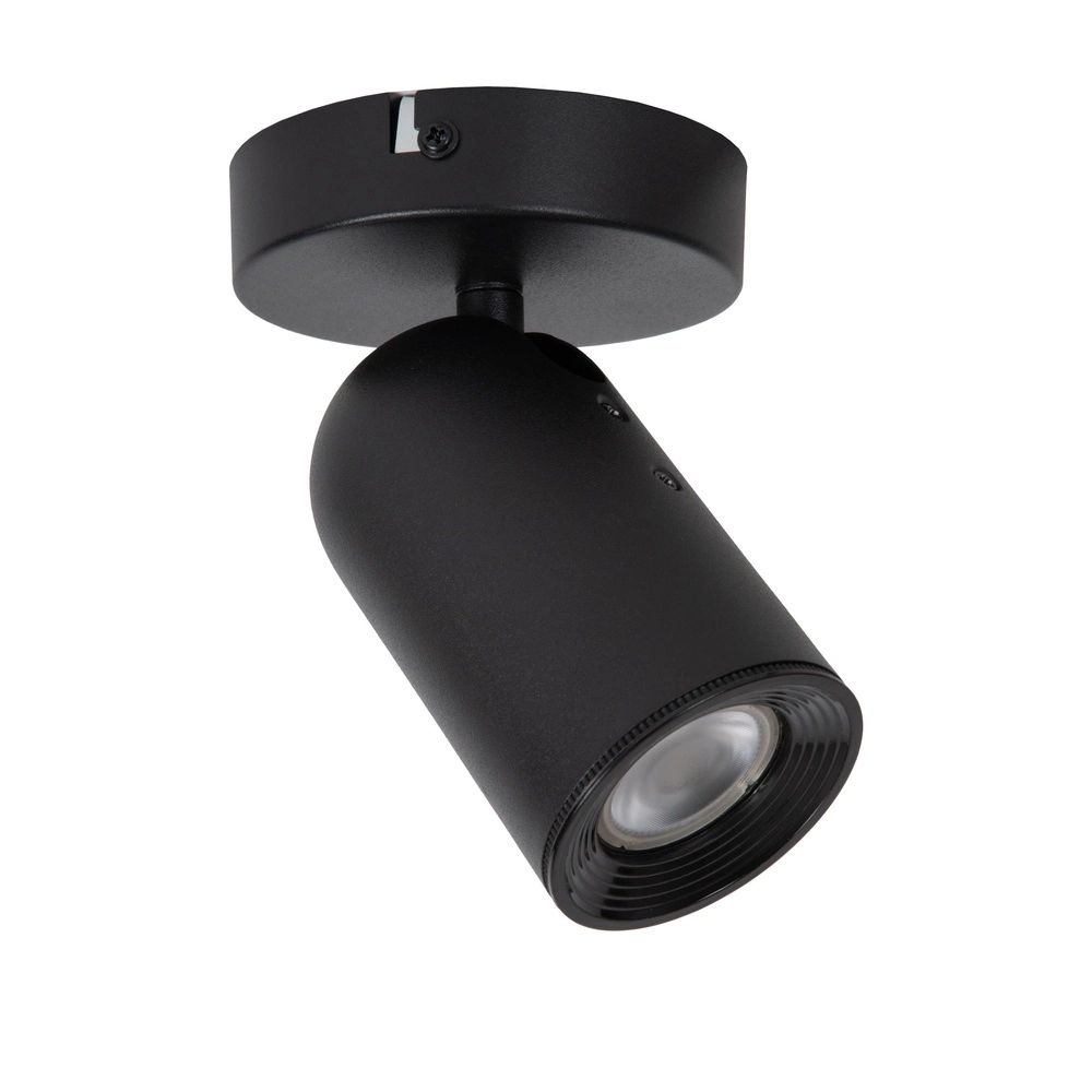 Deckenscheinwerfer Punch Single Black