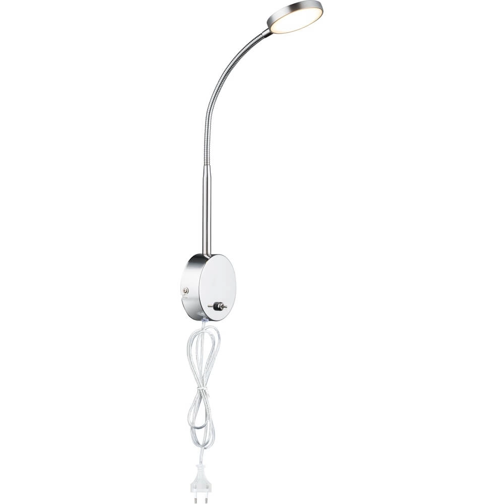 Wandleuchte Pegasi Chrom mit Kordel Globo 9007371324088
