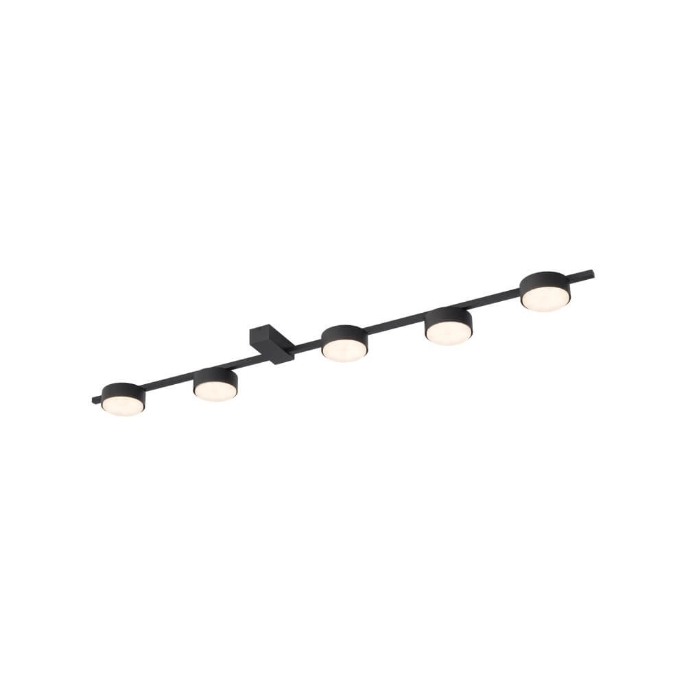 Schlanke Deckenleuchte Pills 5-Licht