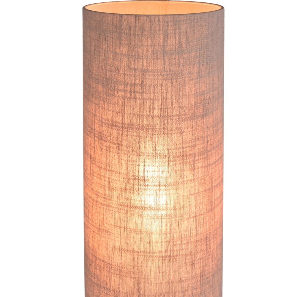 Tischlampe Lisbourg Beige Terra mit beigegrauem Farbton Masterlight