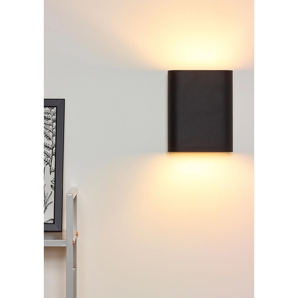 Design-Wandspot Ovalis Schwarz Lucide 5411212126894