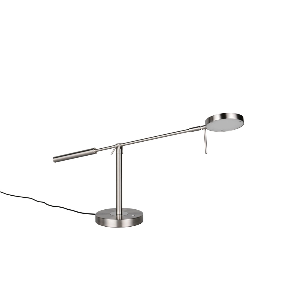 Schreibtischlampe Monza Nickel Trio 4017807693263