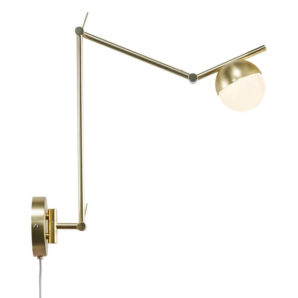 Design von Wandleuchten Contina Messing Nordlux 5704924001734