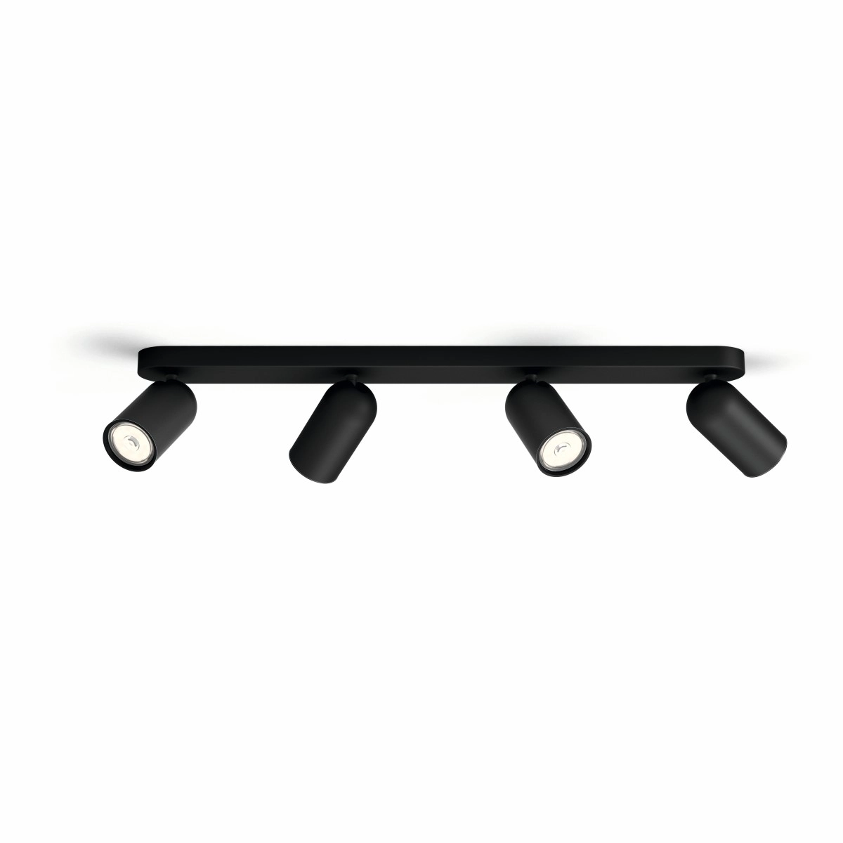 Leuchte Pongee 4-Licht schwarz Philips 8718696164877