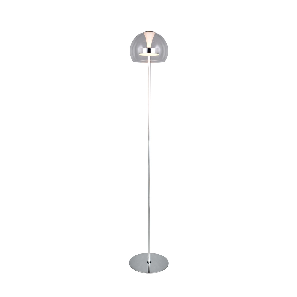 Stehlampe Flynt Chrom Trio 4017807671025