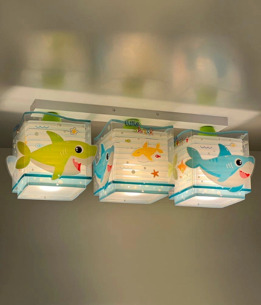 3-Lichts Deckenlampe Little Shark Dalber 8420406634739
