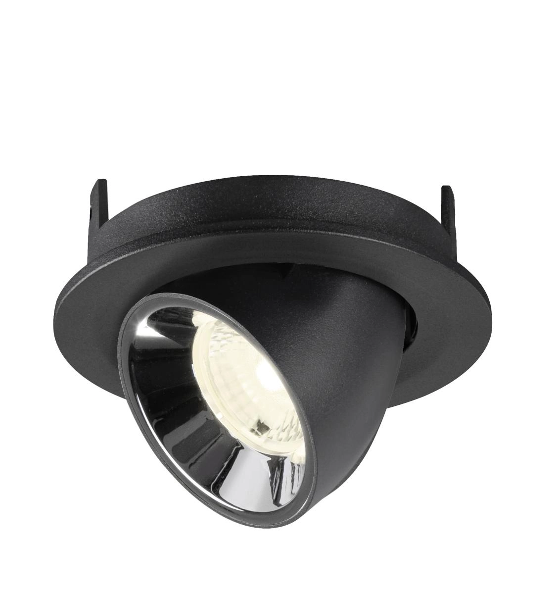 Einbau-Strahler Numinos Gimble S schwarz/chrom 4000K - 40gr SLV 4024163313346