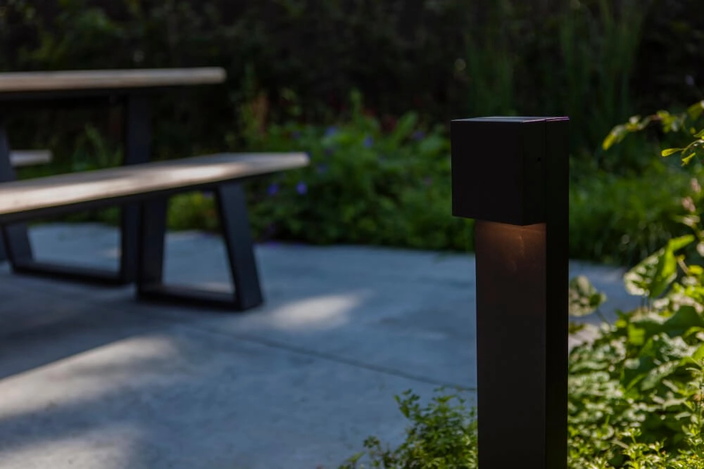 Standing garden lamp Gemini Xf black Lutec 6939412070247