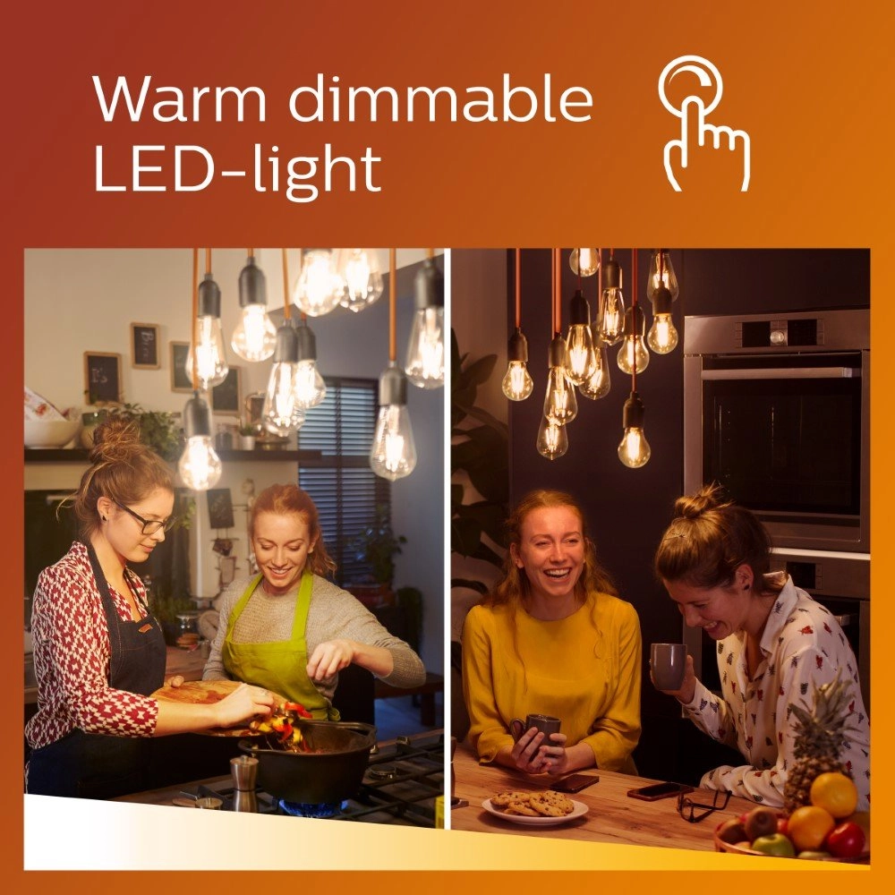 2,6W - GU10 - 2200-2700K - 230 lumen 2er-Set Philips 8718699776398