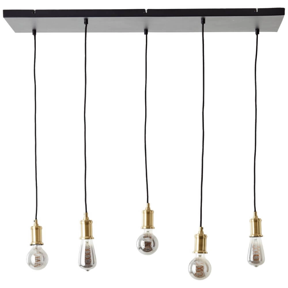 Hängelampe Darcia mit 5 Pendeln Brilliant 4004353411694