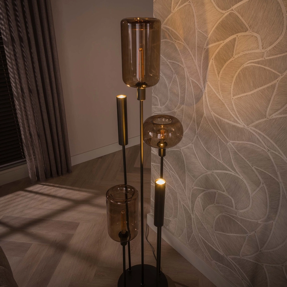 Design-Stehlampe Serene Sienna Brown Lyora 8716803514775