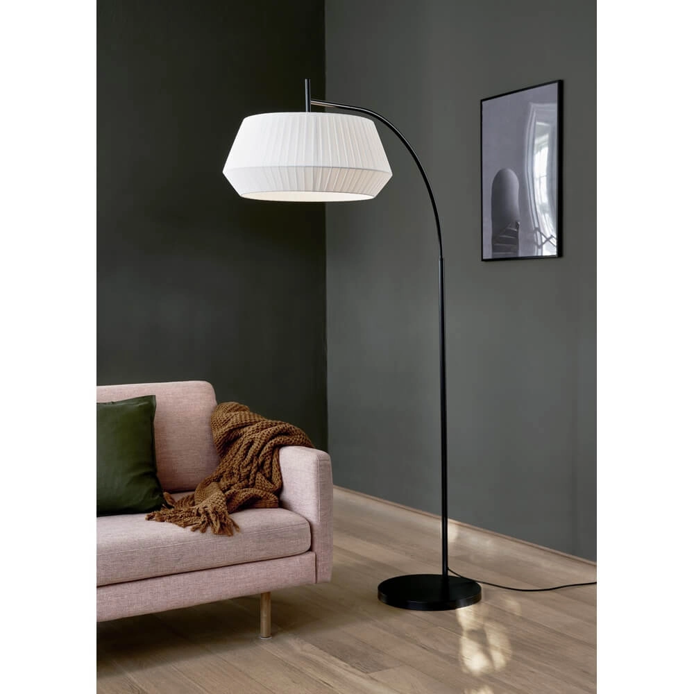 Bogenlampe Dicte weiß Ø 53cm Nordlux 5704924005596