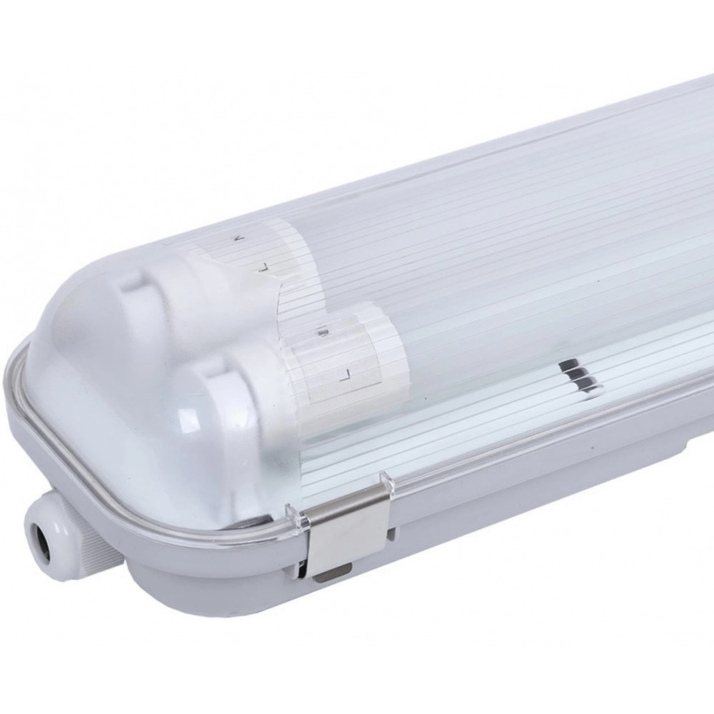 SWD-Leuchte für LED Tube 2 x 150 cm – IP65 ohne Leuchtstoffröhre