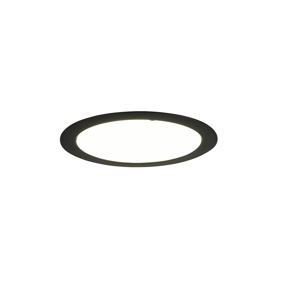 Zurückgesetzter Scheinwerfer Ural schwarz Ø 29,4 cm Trio 4017807711486