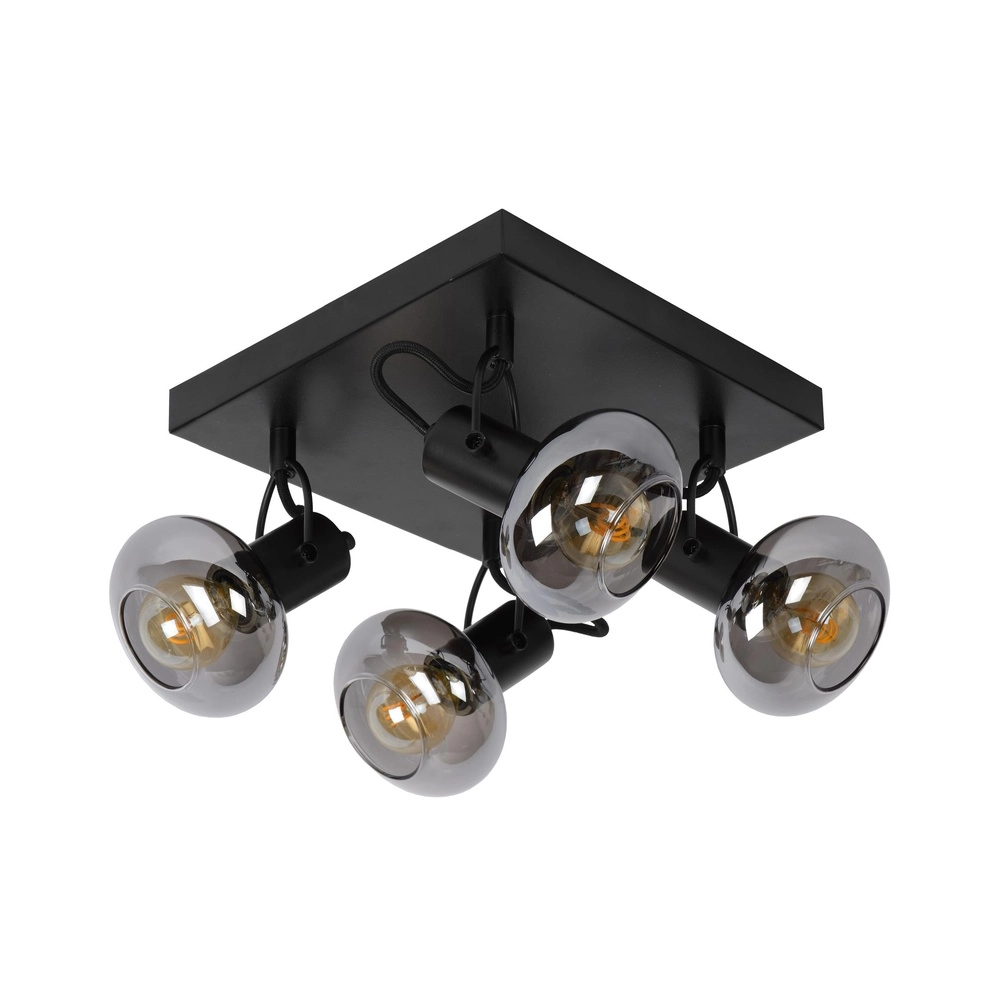 Deckenlampe Madee 4-Licht Schwarz