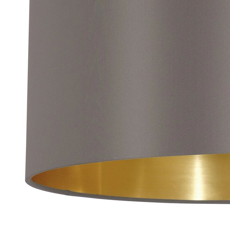 Pendelleuchte Maserlo 53 cm Cappucino mit gold Eglo 9002759316082