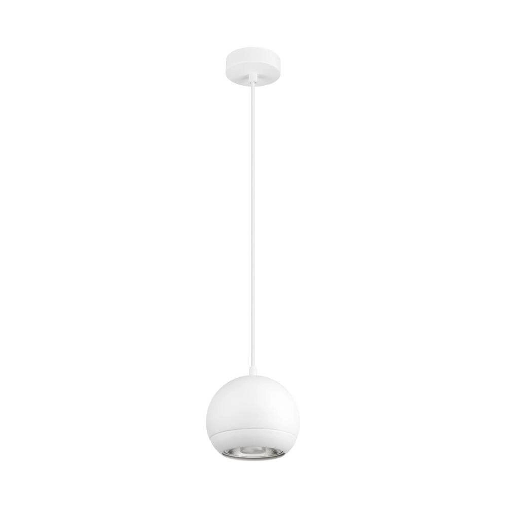 Schlanke Pendelleuchte Light Eye 150 weiß Ø 15cm SLV 4024163295475