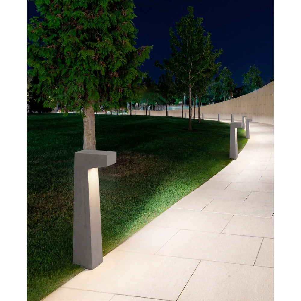 Design von Gartenlampen Aran Beton grau Lyora 5212017440440