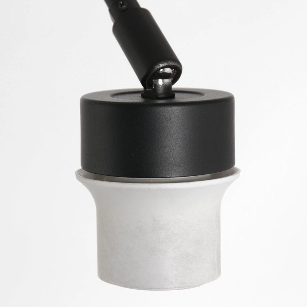 Schwarze Stehlampe Prestige Chic mit Korkkappe Ø40 cm Steinhauer 8712746180527