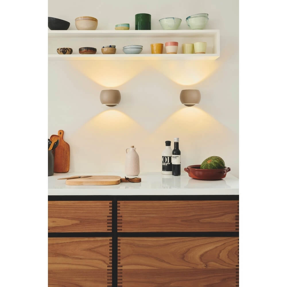 Design-Wandleuchte Belir sandbraun Nordlux 5704924015724