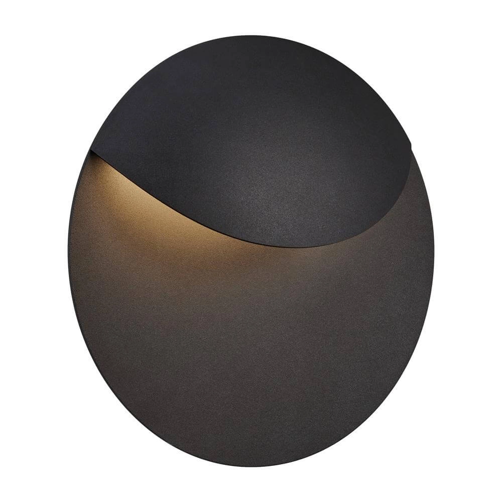 Design-Wandleuchte Valopin schwarz