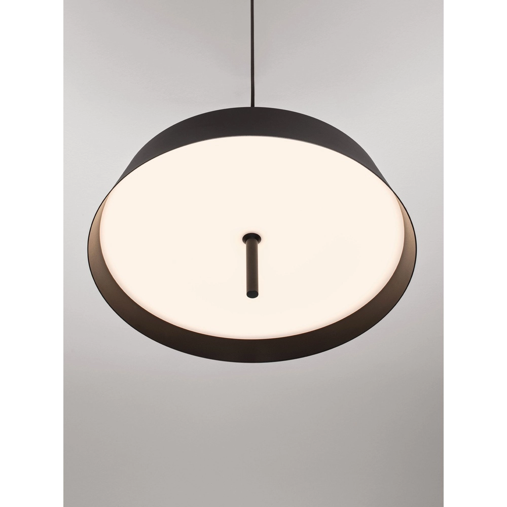 Elegante Pendellampe Velio Schwarzes Design