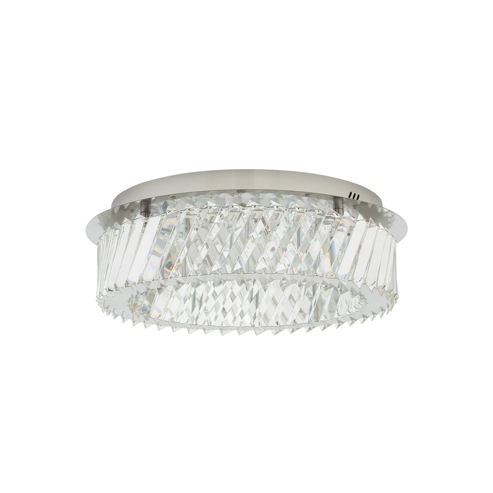 Deckenlampe Luxora Led Ø 43 cm Kristall