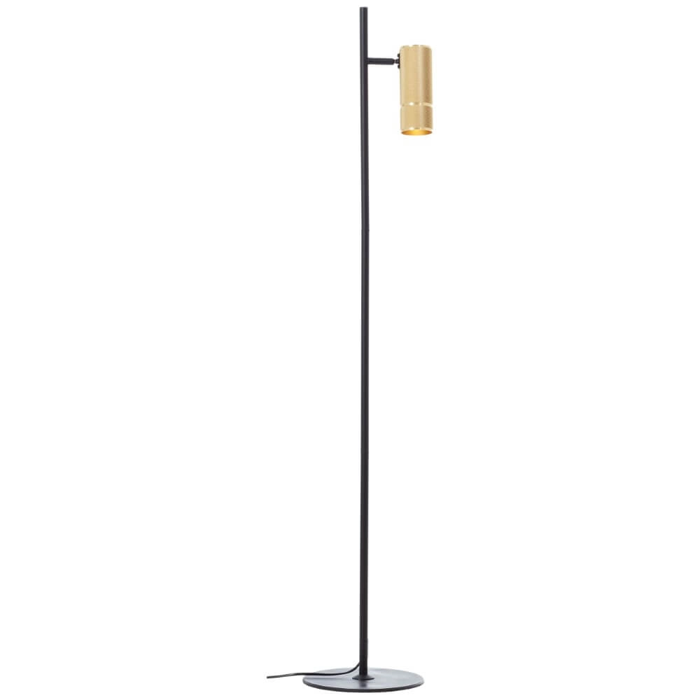 Stehlampe Marty schwarz mit gold Brilliant 4004353438356