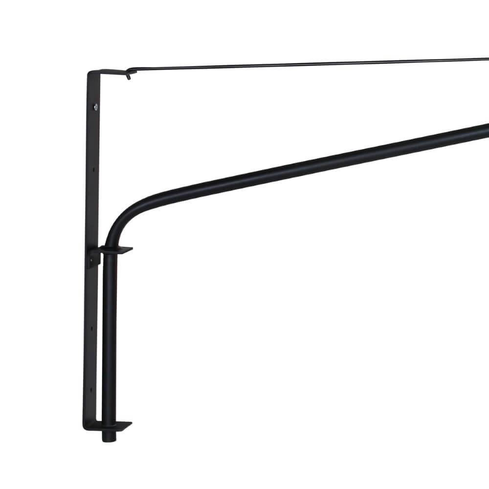 Schwarze Wandlampe Elegant Classy mit goldenem Samt Steinhauer 8712746146059