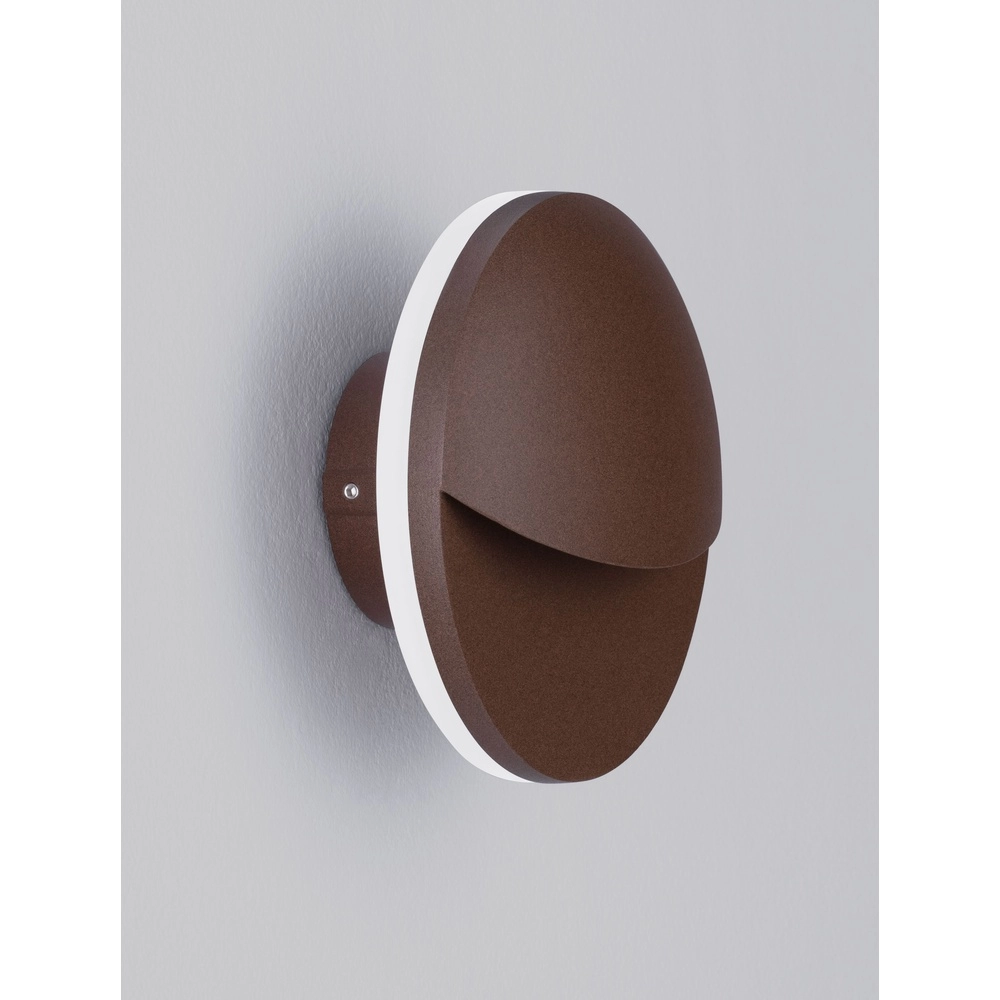 Schlanke Wandleuchte Pan Rostbraun Lyora 5212017470454