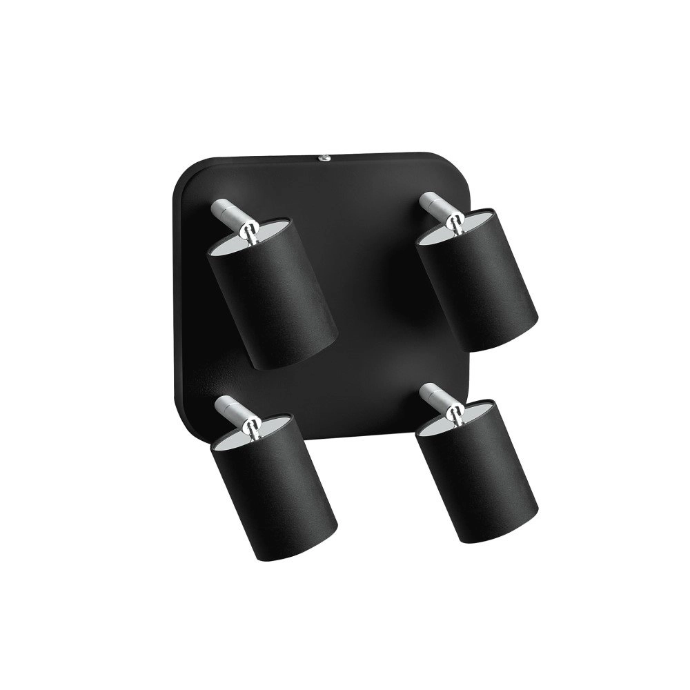 Spotlampe Eye 4-Licht schwarz