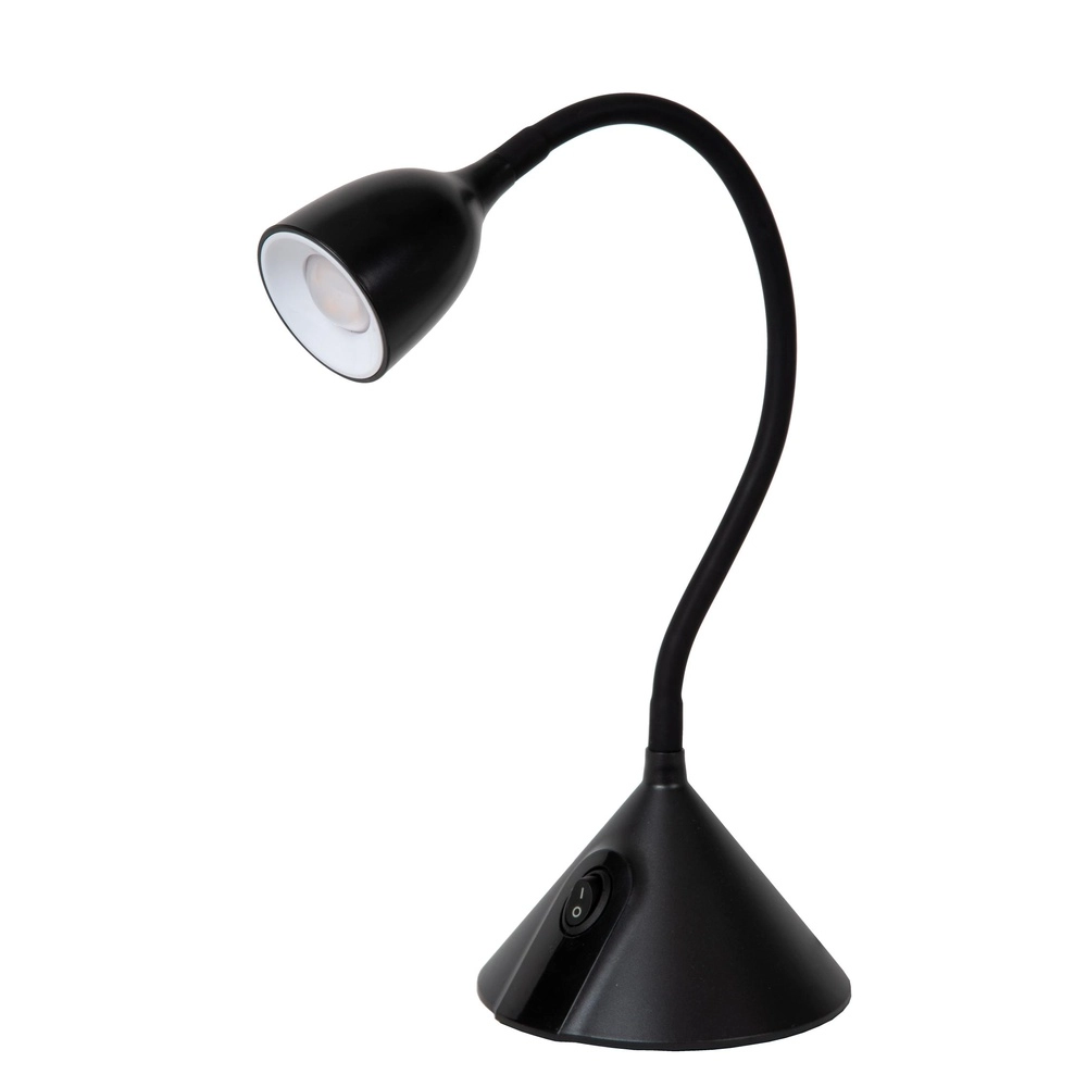Schwarze Schreibtischlampe Milo LED 3,2W
