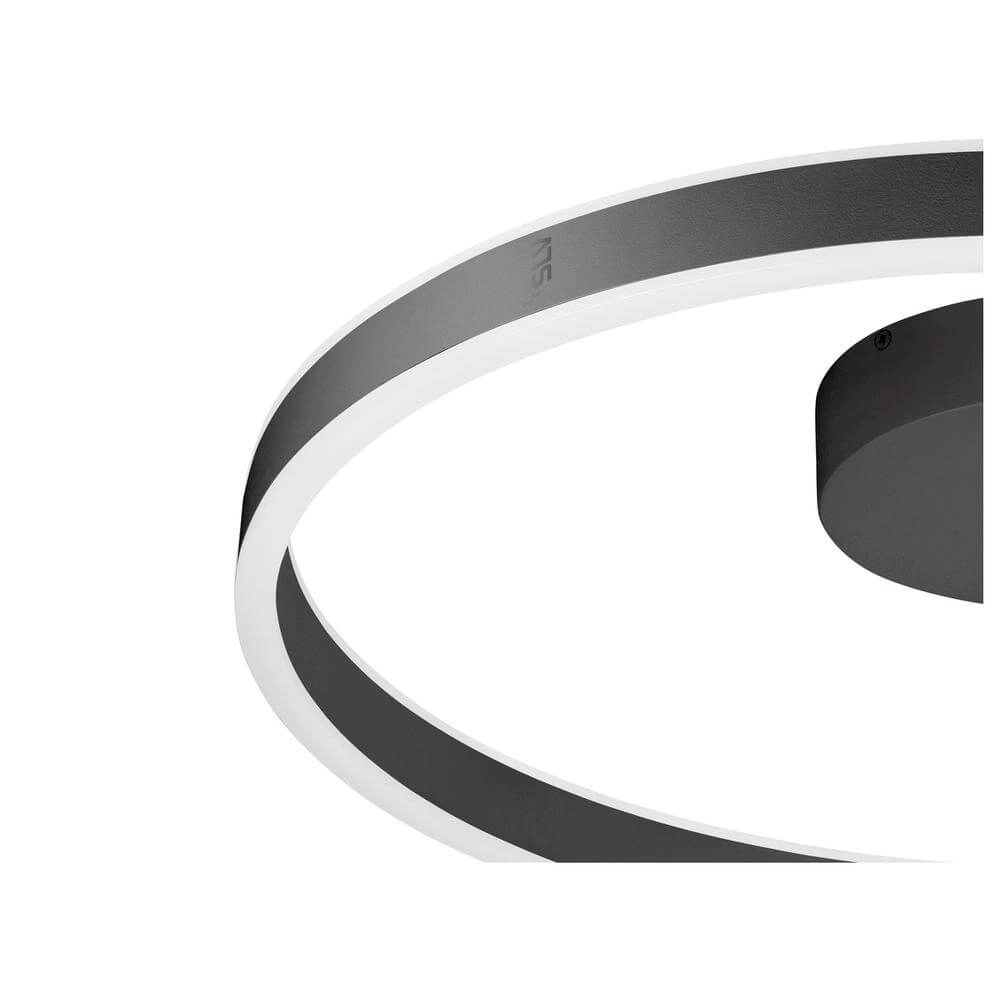 Design-Deckenleuchte One 60 schwarz Ø 60cm SLV 4024163298490