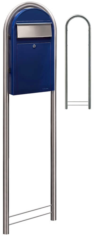 Briefkasten Grande S 5003 i Dunkelblau Bobi 6417237037244