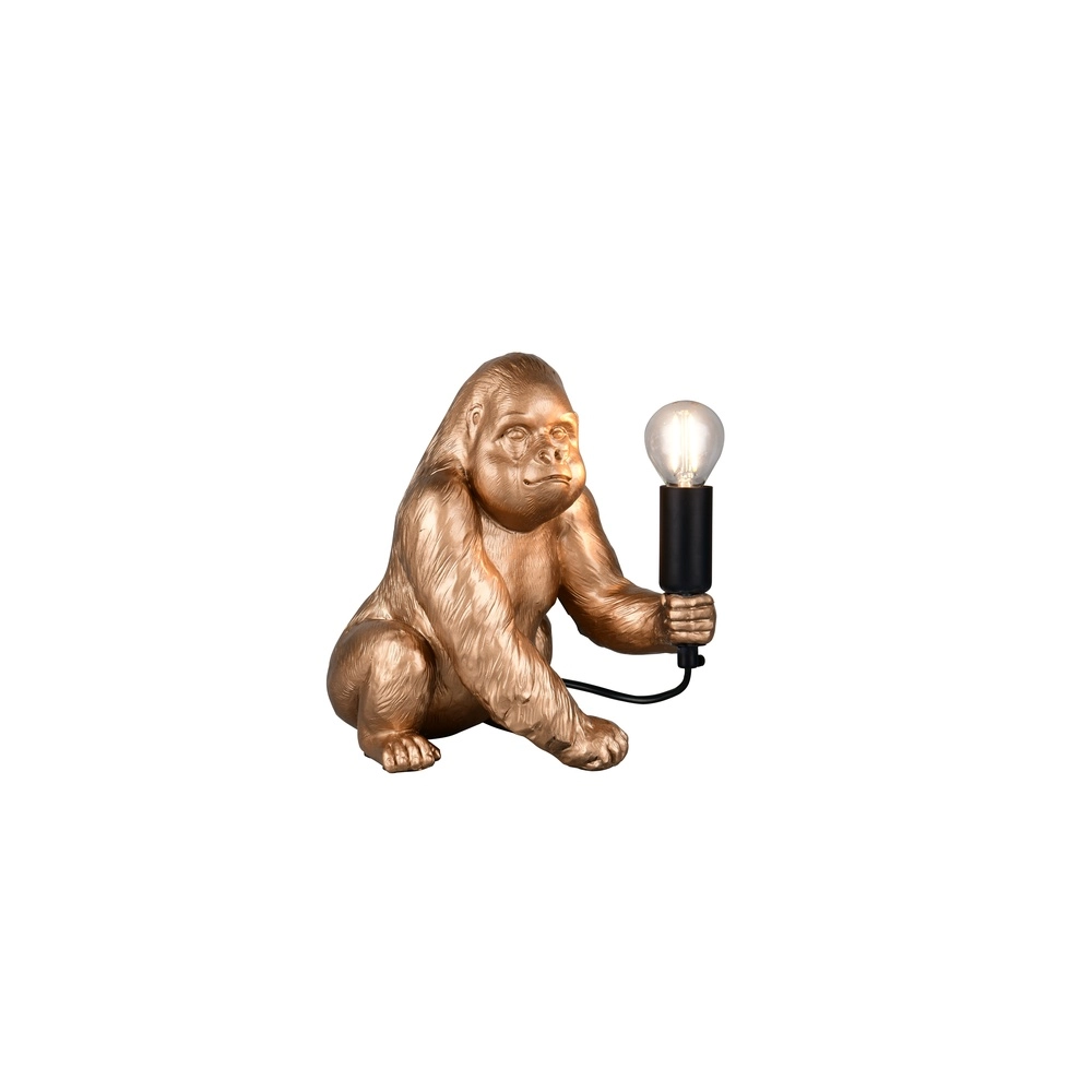 Tischlampe Kong Affe Gold Trio 4017807668537