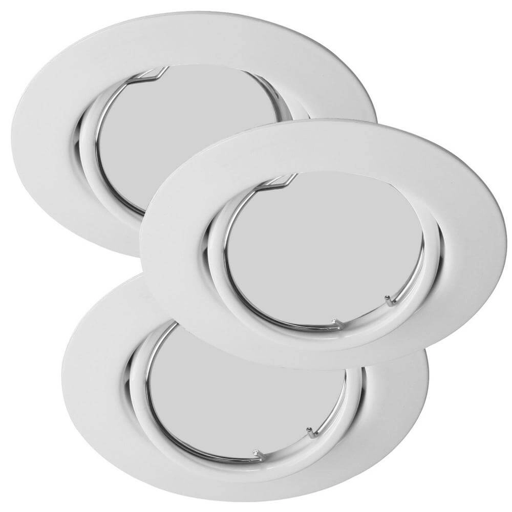 Set mit 3 Strahlern Triton weiß