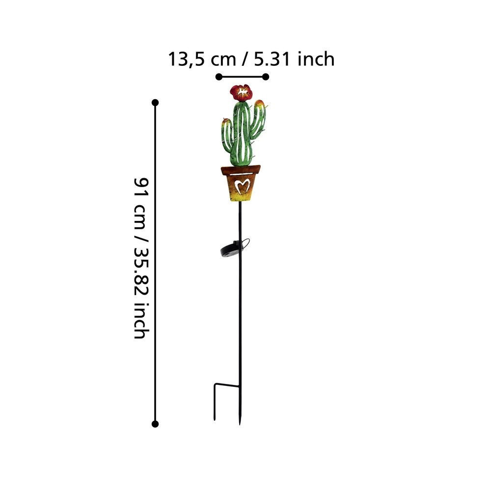 Gartenlampe Z_Solar Kaktus Eglo 9002759487140