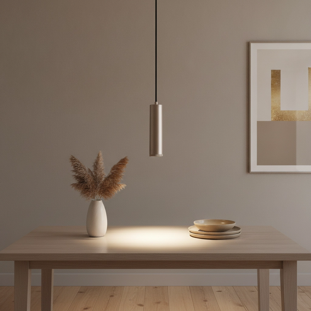 Design-Pendelleuchte Milano Champagner 25cm