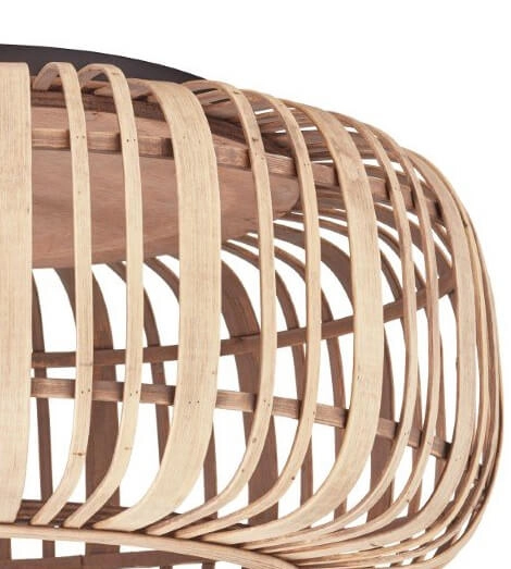 Rattan-Deckenleuchte Woodrow Brilliant 4004353391804