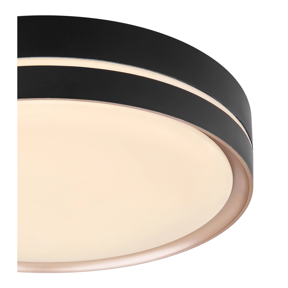 Design-Deckenlampe Manni schwarz Ø 38,5 cm Globo 9007371422159