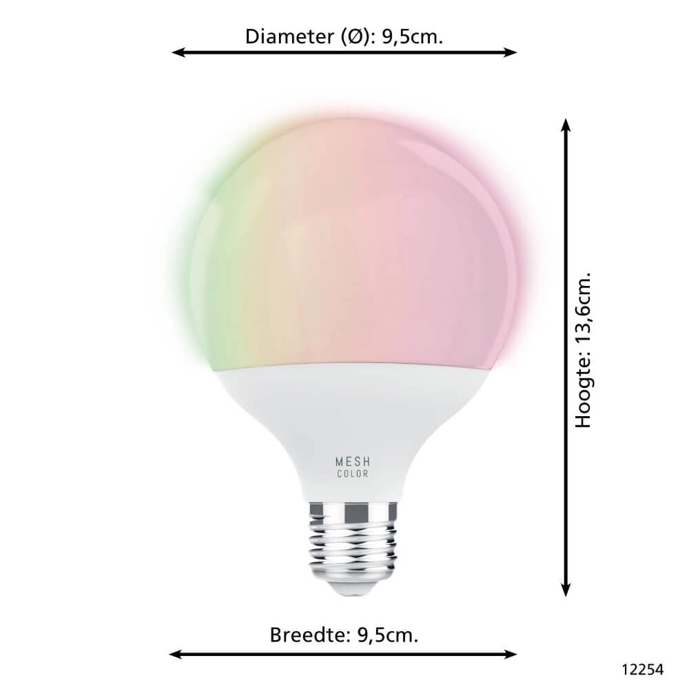 LED-Lampe Zigbee - E27 - 13.5 watt - 2700-6500K - G95 Eglo 9002759122546